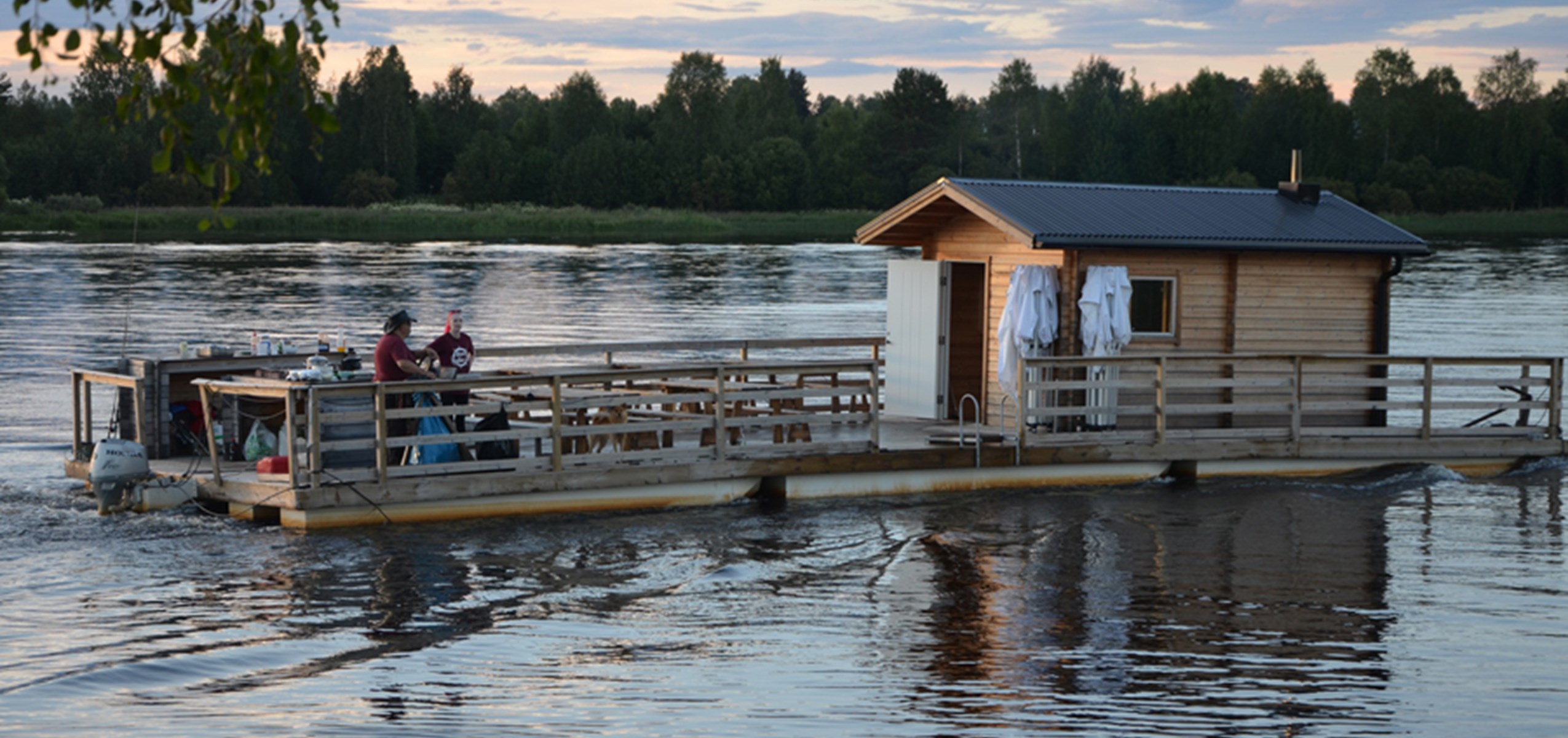 Sauna raft - Visit Överkalix