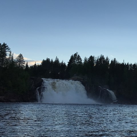 Linafallet Waterfall